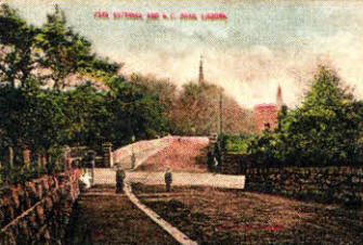 Wallace Park entrance on North Circular Road.