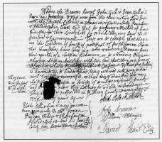 Certificate of introduction of John Gill 