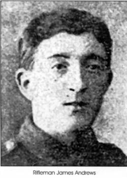 Rifleman James Andrews