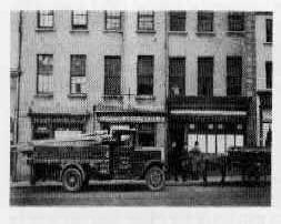 The old Castle Street shops just prior to demolition