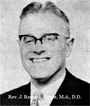 Rev. J. Renwick Wright, M.A., D.D. 
