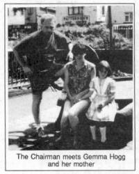 The Chairman meets Gemma Hogg. and her mother 