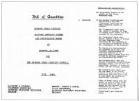 Bill of Quantities