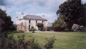 The attractive setting of Rossanagh Cottage