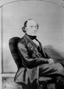 Fig. 2. Hugh Montgomery (1800-67), builder of the present house. (Photograph courtesy of the Ulster Museum, Belfast).