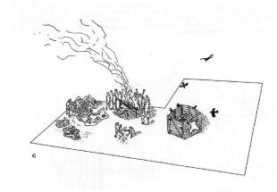 Fig 6c: The 'mortuary house' phase 