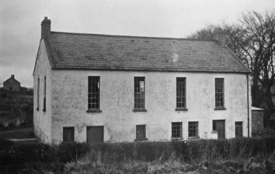 Old School at First Dromore The Old School at First Dromore Presbyterian Church, erected in 1860.  It was demolished in the late 1950’s and a Church Hall built on the same site was opened in 1960.