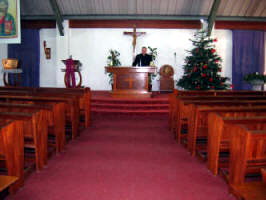 The Very Rev. John Forsythe, P.P. pictured at Christ The Redeemer Church, Lagmore.