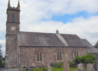 St Aidan’s Church, Glenavy , built in 1814.