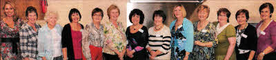 Ladies who provided refreshments at the official opening of the new church hall facilities at Hillsborough Presbyterian.