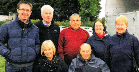 William Campbell, Clerk of Session and some members of Cargycreevy Presbyterian Church pictured enjoying 'Picnic and Praise'.