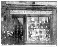 Mr. Boyle's first premises at Market Square in Lisburn in 1939. US42-711SP