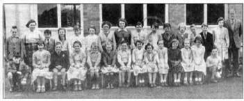 Maze Primary School in the early 60's with headmaster Stanley Burns