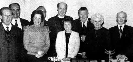 Members of St Columbas Old Warren Bowling Club pictured at their annual dinner and prizegiving ceremony