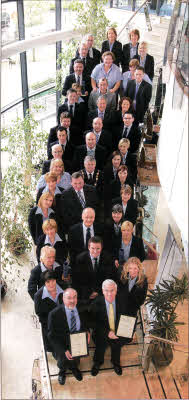 Lisburn City Council officers and elected members joined together to celebrate being the first council in Northern Ireland to win three Local Government Association Awards in one evening.