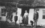 Campbell & Margaret Jeffers (children), Aunt Maggie (nee Jeffers) McClure and Willie Francis McClure  c. mid 1880s