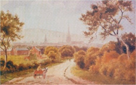 Lisburn from Strawberry Hill