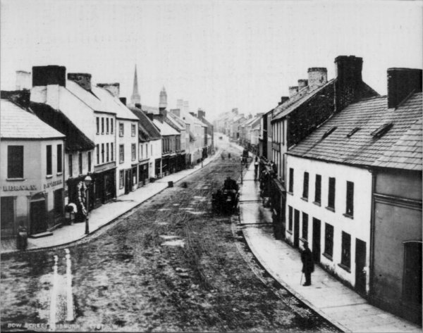 Bow Street Lisburn 1787? date on print. (possibly 1887)