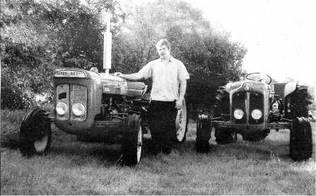 Andrew McRoberts from Ballinderry, Lisburn, who is a member of Glenavy and District Vintage Club