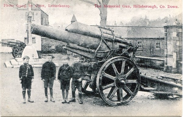 The Memorial. Gun, Hillsborough, Co. Down. 