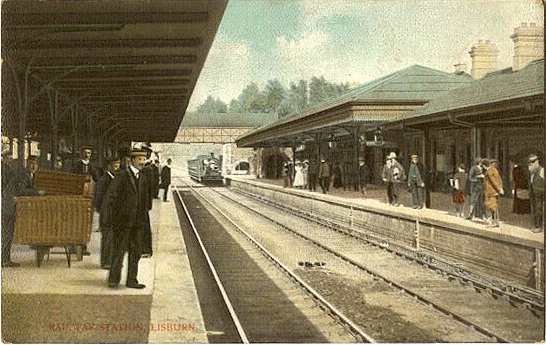Lisburn Railway Station date unknown