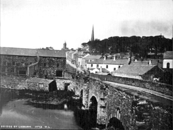 Old Bridge over Lagan Replaced in 1880