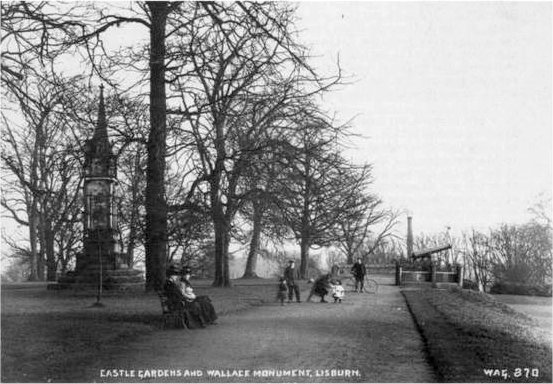Castle Gardens and the Wallace Monument c.1910(?) 